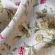 Льняная ткань для штор розы Sanderson -английская портьерная ткань лен. Ткани. 'Эксклюзивные английские ткани'. Ярмарка Мастеров.  Фото №5