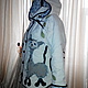 Eco-friendly jacket from cotton on cotton insulation 'Cats'. Outerwear Jackets. Reelika (reelika44). My Livemaster. Фото №4