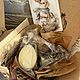 Подставка под пасхальное яйцо «Кролик с корзинкой». Подставки. Мастерская Сухоруковой ГИПСОФИЛА. Ярмарка Мастеров.  Фото №9