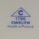 Винтаж: 6 шт. 22,5 см. Cmielow. Польша. Глубокие фарфоровые тарелки. Тарелки винтажные. Зайкин чуланчик. Ярмарка Мастеров.  Фото №4