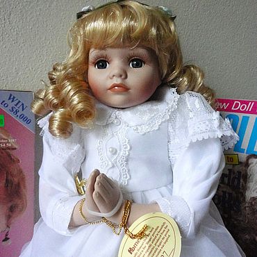 Винтаж ручной работы. Ярмарка Мастеров - ручная работа Винтаж: Кукла Мария. Подарок крестнице. HomeArt. Австралия.. Handmade.