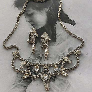 Винтаж ручной работы. Ярмарка Мастеров - ручная работа Weiss? Eisenberg? Комплект. FK. Handmade.