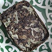 Сувениры и подарки handmade. Livemaster - original item Pressed tea with monarda tea with bergamot garden tea tile. Handmade.