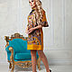 Order dresses: Mustard dress bell A La Russe. Дизайнерские платья Valensia Atelier. Livemaster. . Dresses Фото №3