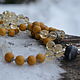 Rosary of the sun - rosary of mala: Ji medicine, citrine, jasper, lunar. Rosary. Jewerly for Happiness. My Livemaster. Фото №4