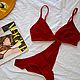 Set of underwear with a soft cup Olivia Soft. Underwear sets. La Mia Ragazza. My Livemaster. Фото №4