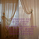 Curtains for bedroom linen MAGNOLIA. Curtains1. PROFIDecor - CURTAINS. My Livemaster. Фото №4