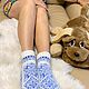  Woolen socks Women's woolen footprints. Socks. Пуховая Мода. Online shopping on My Livemaster.  Фото №2
