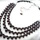 Order GARNET necklace 3 strands, beads. Dorida's Gems (Dorida-s-gems). Livemaster. . Necklace Фото №3