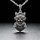 Подвеска Кот Рыцарь. Подвеска. AlexFox Jewelry. Ярмарка Мастеров.  Фото №4