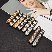 Материалы для творчества handmade. Livemaster - original item Beads-connectors for 7 holes Buffalo Bone 50h12mm. Handmade.
