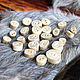 Buttons made of stag horn(set 22 PCs 5-15 to  mm. Beads1. merlin-hat (Merlin-hat). My Livemaster. Фото №5
