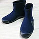 Order Felt boots for men with embroidery. Saenko Natalya. Livemaster. . Felt boots Фото №3