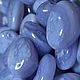 Blue chalcedony (extra) Malawi, Ngabu (Africa), 7-16 grams, Cabochons, St. Petersburg,  Фото №1