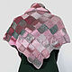 Bacchus (shawl) warm knit colorful squares. Scarves. UrbanStyleKnit (usknits). My Livemaster. Фото №4