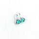 Earrings with pendants 'Emerald' earrings as a gift, hangers. Earrings. Irina Moro. My Livemaster. Фото №4