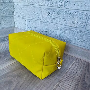 Сумки ручной работы. Ярмарка Мастеров - ручная работа Косметичка из экокожи. Handmade.