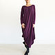 purple dress. Asymmetrical dress-tunic 'KALI'. Dresses. BB60 STUDIO (orchideaboutique). Online shopping on My Livemaster.  Фото №2