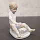 Винтаж: "Замок из песка", Nao Lladro. Статуэтки винтажные. Елена thing_with_history. Интернет-магазин Ярмарка Мастеров.  Фото №2