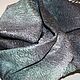 Men's felted Scarf Silver Mint. Scarves. Юлия Левшина. Авторский войлок COOLWOOL. My Livemaster. Фото №5