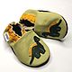 Dinosaur Baby Shoes, Kids' Shoes, Baby Moccasins, Ebooba. Footwear for childrens. ebooba. Online shopping on My Livemaster.  Фото №2