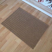 Для дома и интерьера handmade. Livemaster - original item Knitted rug 