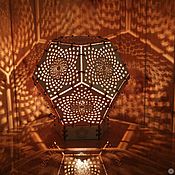 Для дома и интерьера handmade. Livemaster - original item Interior lamp night light made of wood 