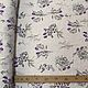 Лен с хлопком Маковый спас, ширина 150 см. Ткани. ЛавТекс. Ткани и кружево. Ярмарка Мастеров.  Фото №4