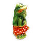 Ceramic figurine ' Frog in shorts'. Figurines. aboka. My Livemaster. Фото №4