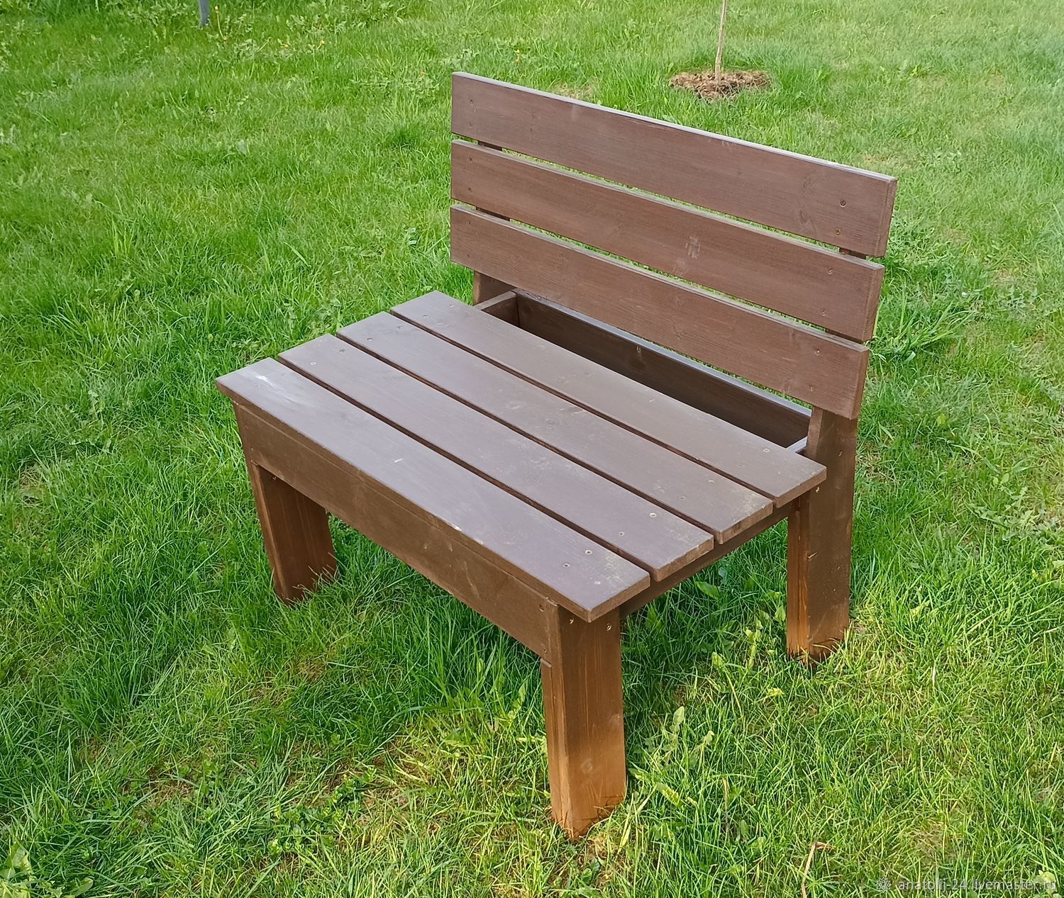 Скамейка в интернет-магазине Ярмарка Мастеров по цене 5950 ₽ – T5OLARU ...