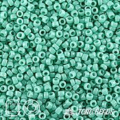 Материалы для творчества handmade. Livemaster - original item 10g Toho Beads 11/0 55 turquoise Japanese beads TOHO opaque. Handmade.