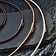 Кожаный шнурок на шею Гайтан 3 мм. Колье. Lanaza Jewelry. Интернет-магазин Ярмарка Мастеров.  Фото №2