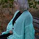 Кардиган цвета Тиффани. Кардиганы. Makosh-shop. Интернет-магазин Ярмарка Мастеров.  Фото №2