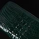 Кошелек из кожи крокодила на одной молнии IMA0013VG2. Кошельки. CrocShop товары из экзотической кожи. Ярмарка Мастеров.  Фото №10