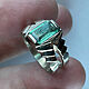 Men's Gold Ring with Emerald (2,23 ct) Handmade Ring. Rings. Bauroom - vedic jewelry & gemstones (bauroom). My Livemaster. Фото №5