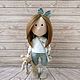 Кукла ручной работы. Мелирование. Тыквоголовка. Vera's dolls. Ярмарка Мастеров.  Фото №6