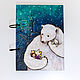 Copy of Copy of Notepad A5 "Winter mandala". Sketchbooks. EVAG. My Livemaster. Фото №4