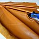 Order Genuine leather Mustard-brown 0,4 mm. tarzderi. Livemaster. . Leather Фото №3