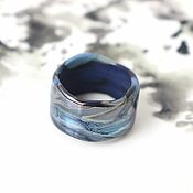 Колье из прозрачных выдувных шаров