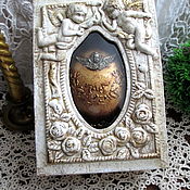 Сувениры и подарки handmade. Livemaster - original item Medallion in the box 