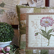 Table textiles set with Garden peony