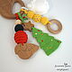 Beech Rodent Snowman with Pendants. Teething toys. Very big ears (verybigears). My Livemaster. Фото №5