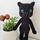 Игрушка вязаная Котик Кошечка. Амигуруми куклы и игрушки. ogura_amigura. Интернет-магазин Ярмарка Мастеров.  Фото №2