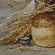 Картина маслом "Натюрморт. Хлеб и соль". Картины. Картины маслом на любой вкус.Москва. Интернет-магазин Ярмарка Мастеров.  Фото №2