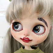 АПЕЛЬСИНКА. кукла блайз  с долепкой кастом custom blyhe