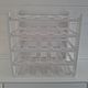 Wine rack for 25 bottles in white. Shelving. Color Wood. My Livemaster. Фото №5