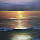 Order  ' Dawn' seascape in oil. flamemilady. Livemaster. . Pictures Фото №3