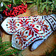 Mittens knitted handmade Dahlias. Mittens. Varegki. Online shopping on My Livemaster.  Фото №2