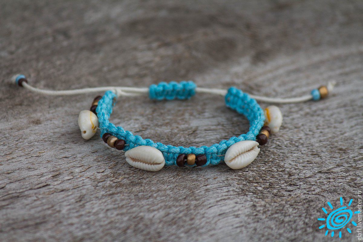 Браслет "4 ракушки" в ассортименте – купить в интернет-магазине на ...