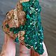 Диоптаз. Камни. Minerallive. Ярмарка Мастеров.  Фото №4